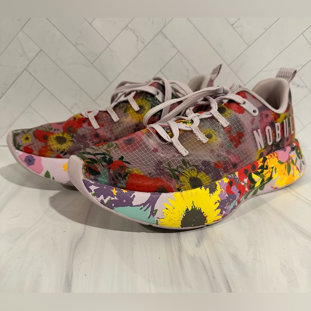NOBULL Multicolor Floral Sneakers